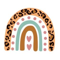 leopard rainbow