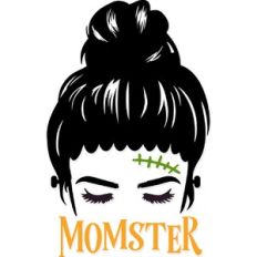 momster hair bun