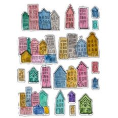 ml house village stickers