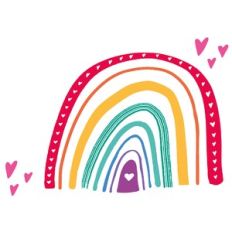 boho rainbow