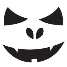 scary halloween face