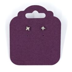 earring holder display card