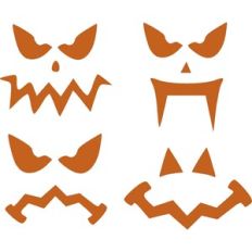 halloween pumpkin faces
