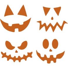 halloween pumpkin faces
