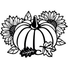 fall sunflower arrangement