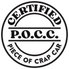 certified piece of crap car