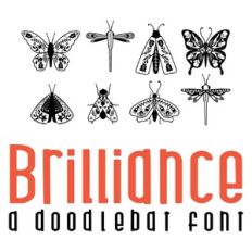 brilliance doodlebat font