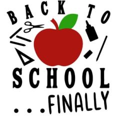 back to school...finally