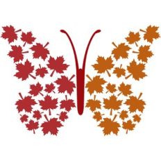 butterfly autumn leaves wings