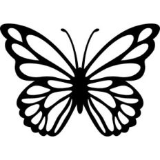 butterfly silhouette