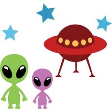extraterrestrials in space