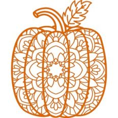 mandala pumpkin