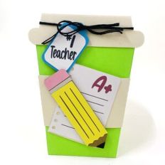 teacher mug and sleeve a2 card