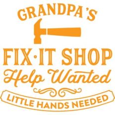 grandpa's fix-it shop