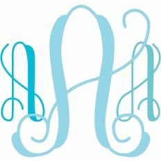 monogram script