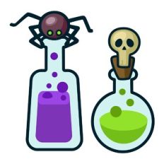 funky halloween potions