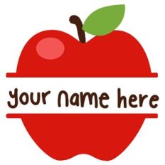 apple name plate