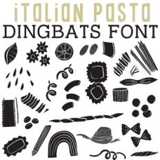 cg italian pasta dingbats