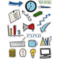 ml planner work stickers