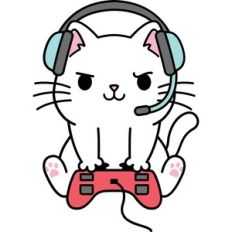 gamer cat