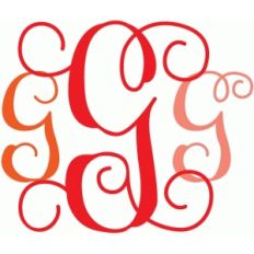 monogram script 'g'