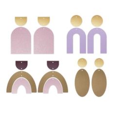 earrings svg | boho earring template, faux leather earrings