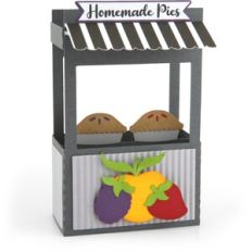 box card pie stand