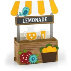 rectangle pop up card lemonade stand