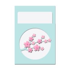 sakura pocket card w insert