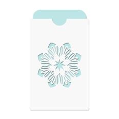 floral pocket insert card