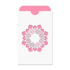 floral pocket insert card