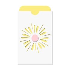 floral pocket insert card