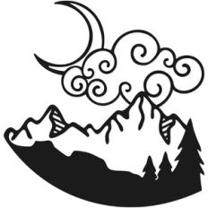mystical mountain side