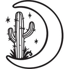 mystical cactus moon