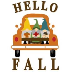 fall gnome truck