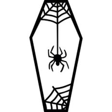 spider web coffin
