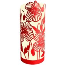 icelandic poppy flower lantern