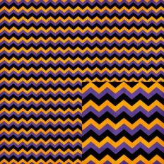 purple orange black chevron halloween background pattern