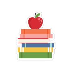 books and apple