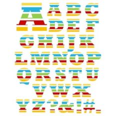 Bookworm school alphabet set
