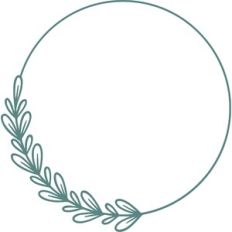 leaf circle frame