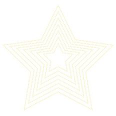 concentric stitch stars