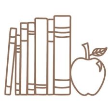 books and apple