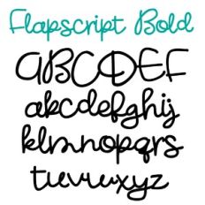 ZP Flapscript Bold