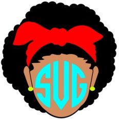 AFRO GIRL BIG HAIR
