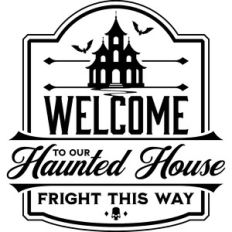Welcome to our haunted house