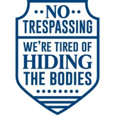 no trespassing