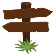 Directional Sign