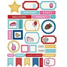 ML Party Event Stickers