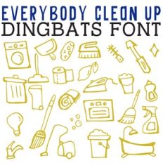 CG Everybody Cleanup Dingbats